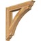 Ekena Millwork Thorton Traditional Rough Sawn Bracket, Western Red Cedar, 6"W x 42"D x 42"H BKT06X42X42THR01RWR - alternate 1